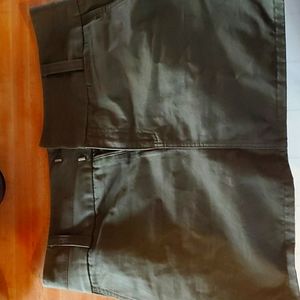 Small Hunter Green mini skirt